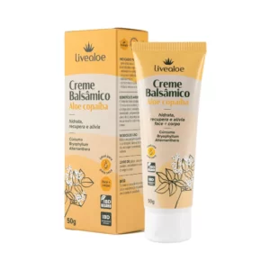 CREME BALSAMICO ALOE COPAIBA LIVEALOE