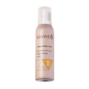 SHAMPOO CABELO E CORPO BEBE SOUVIE