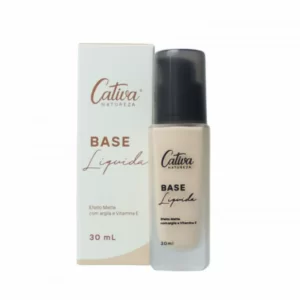 BASE LÍQUIDA EFEITO MATTE COR 1 30ML CATIVA
